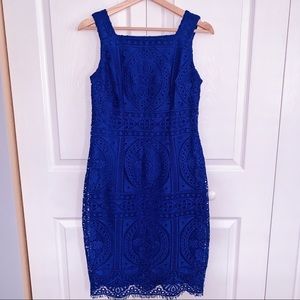 Royal Blue Crochet London Times